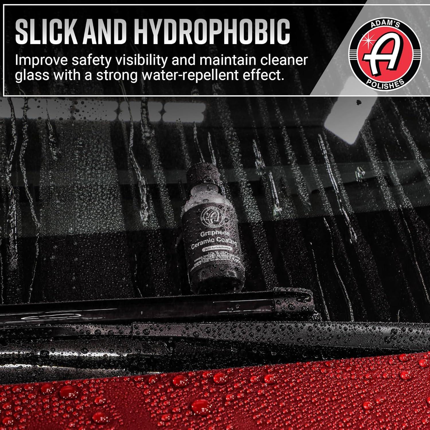 Recubrimiento de vidrio cerámico Adam's Polishes 30ml - Hidrofóbico