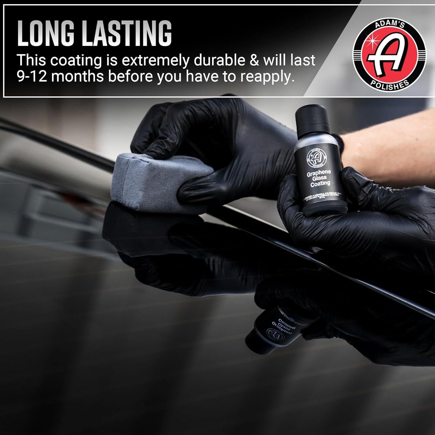 Recubrimiento de vidrio cerámico Adam's Polishes 30ml - Hidrofóbico