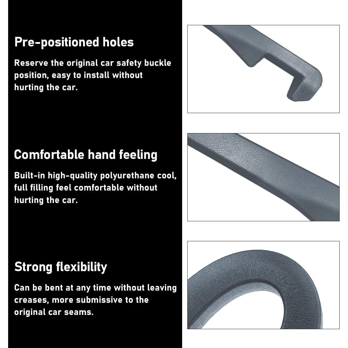 Relleno Espacio Asientos Coche Ohleats Gris 40x5.5 cm