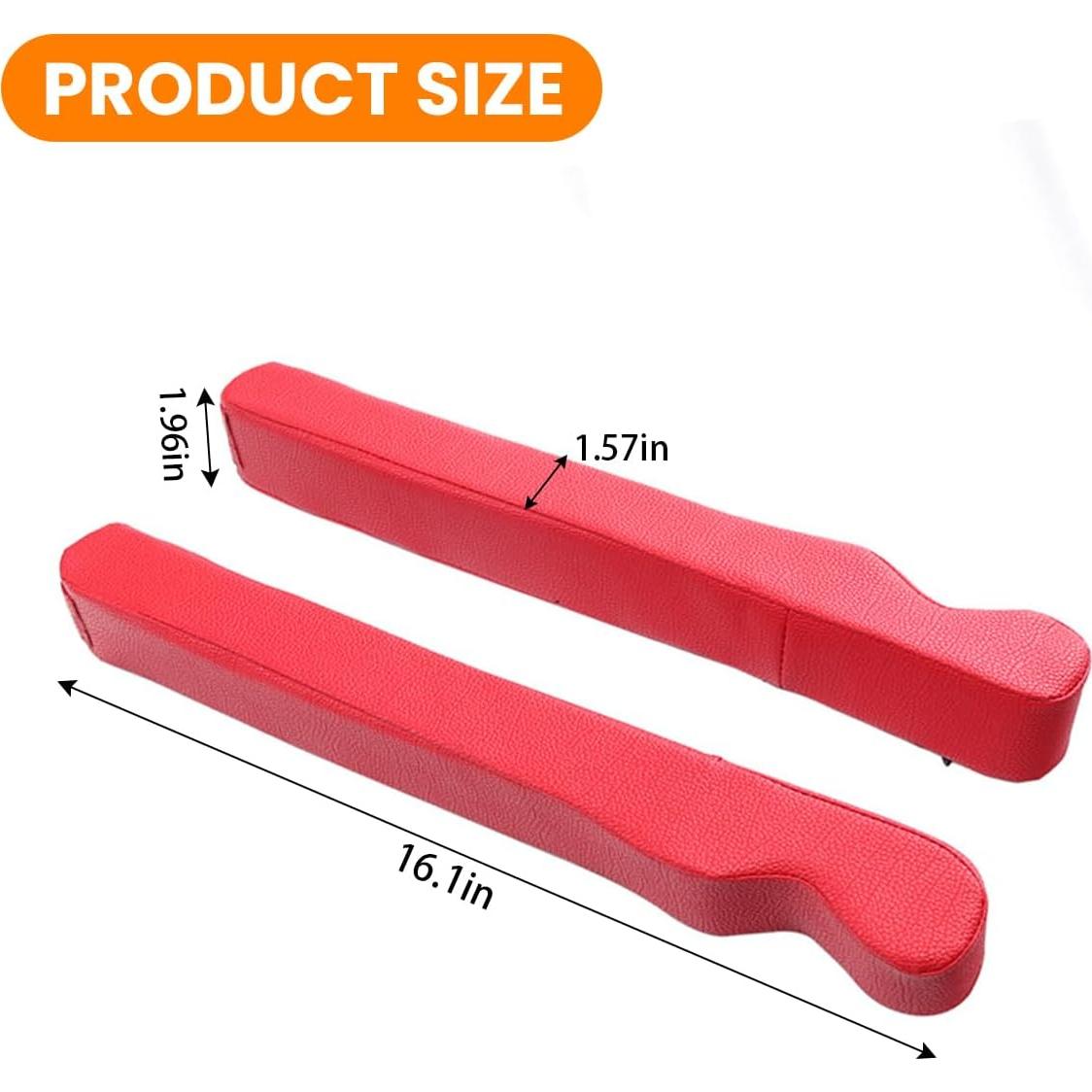 Relleno de Hueco de Asiento XINLIYA - 2 Piezas Rojo