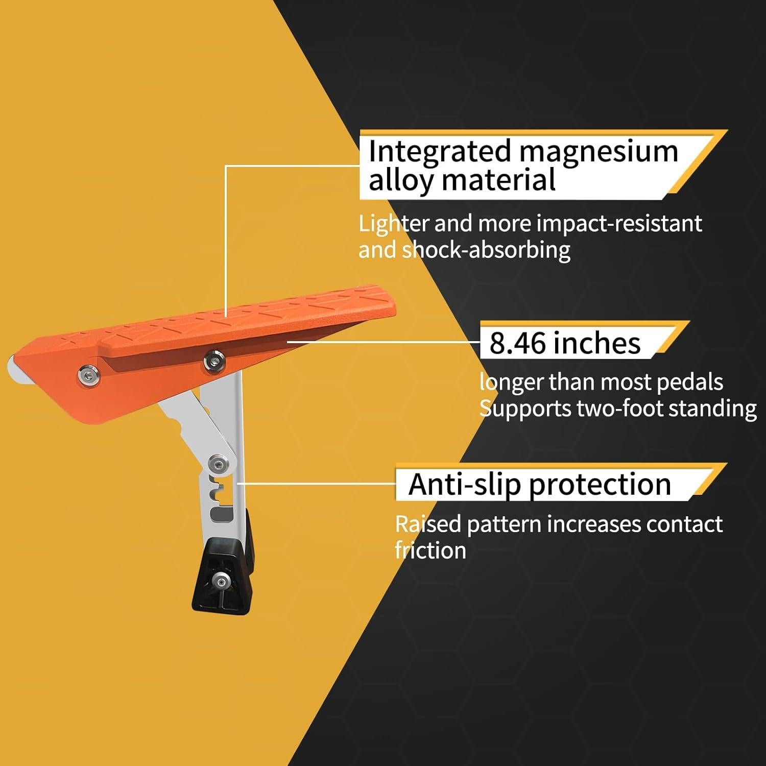 Escalón Plegable Universal Terriplaze para Techo de Coche Naranja