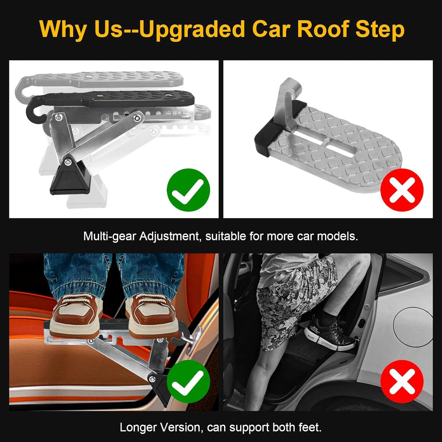 Escalón de puerta de coche SYMI SMMR universal negro 0.45 kg