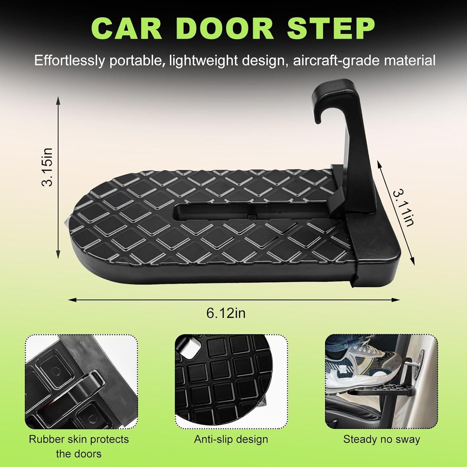 Escalón de Puerta de Coche Yourkar Plegable Antideslizante