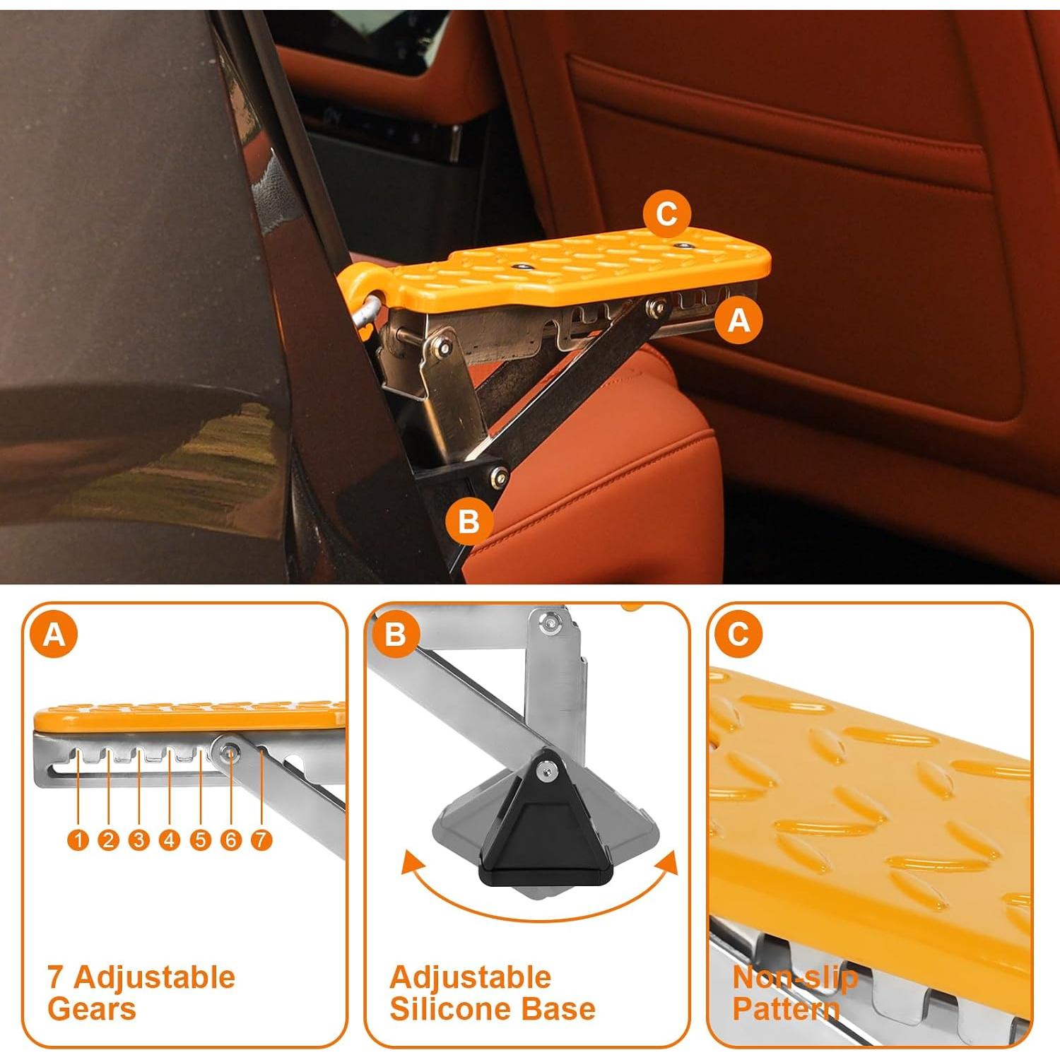 Escalón de puerta ajustable Stanew - Plegable, 227 kg