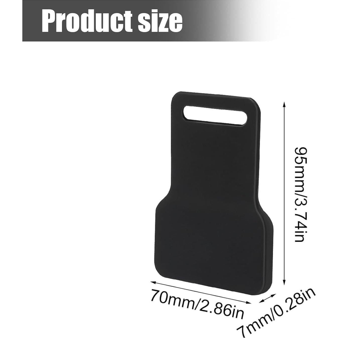 Protector de Puerta de Auto Sliglat -1, Acero Inoxidable y Goma