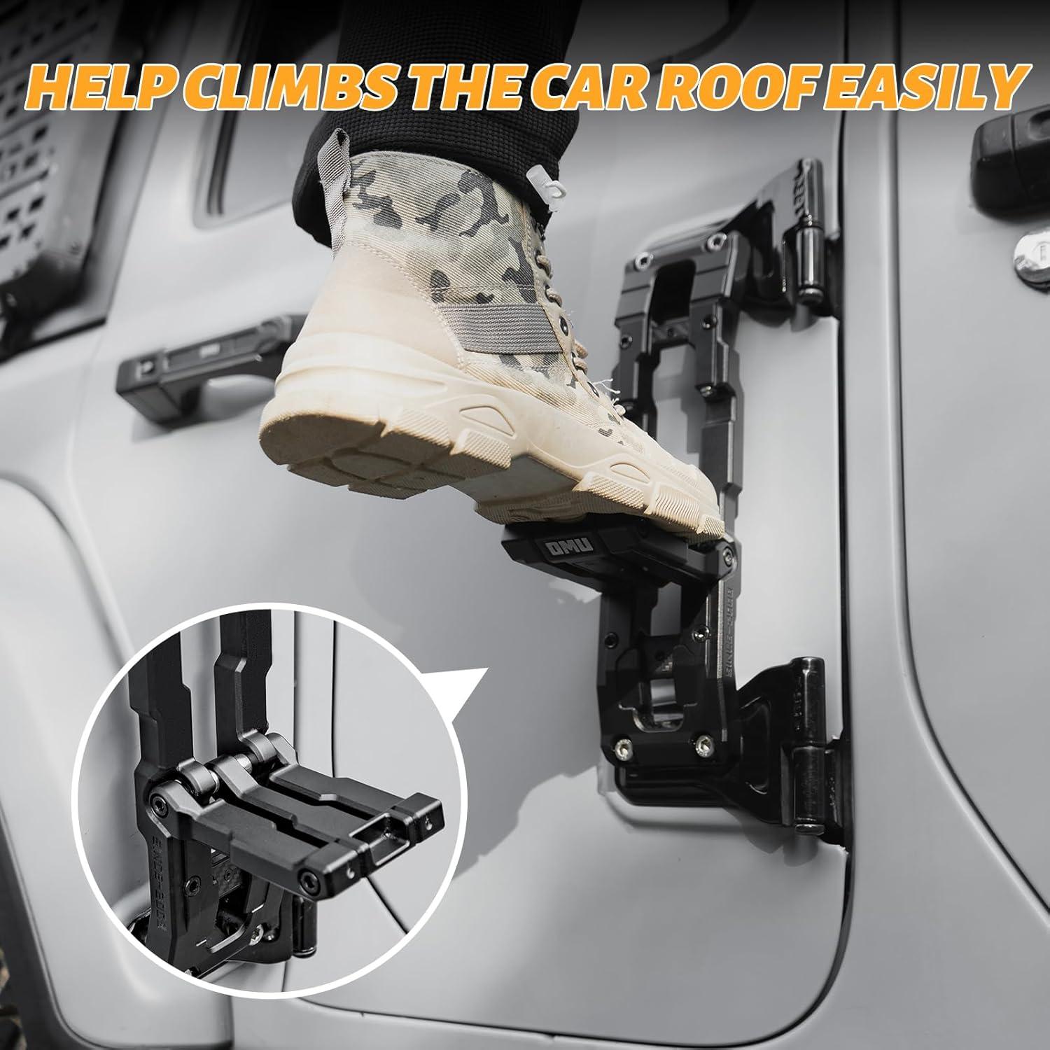 Escalón de Pedal Lateral MAIKER para Jeep Wrangler y Gladiator