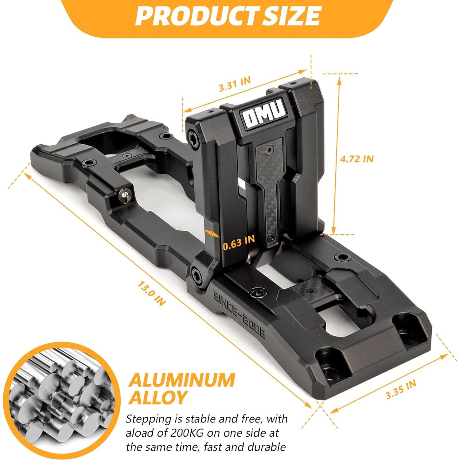 Escalón de Pedal Lateral MAIKER para Jeep Wrangler y Gladiator