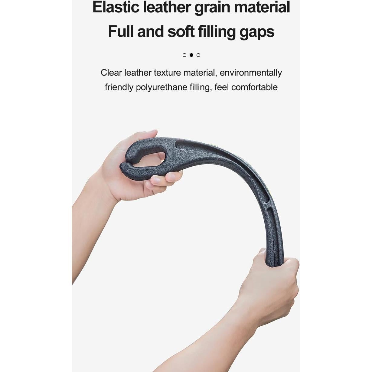 Juego de Relleno Espacio Asiento Coche Genérico Negro 2 Piezas