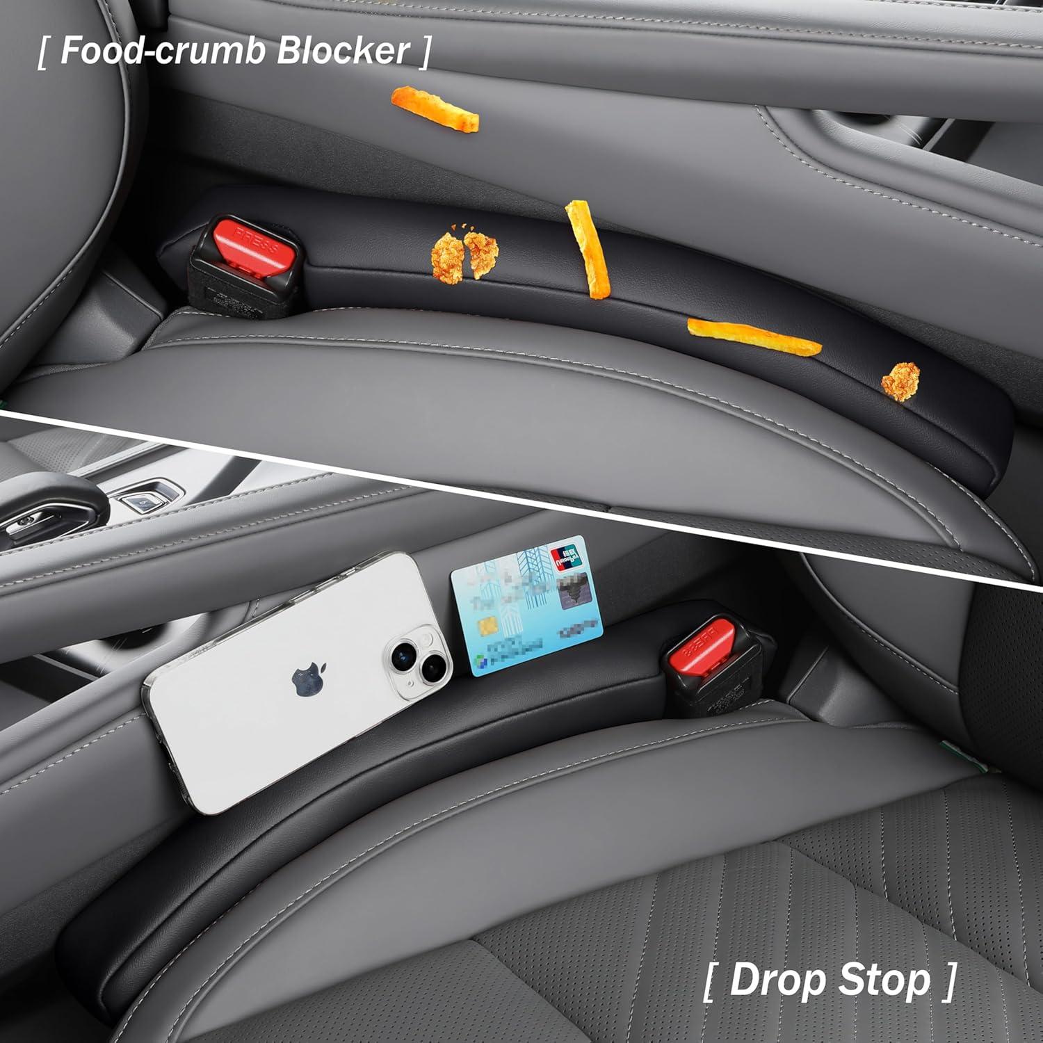 Relleno de Espacio para Asiento de Coche Lisheng Negro