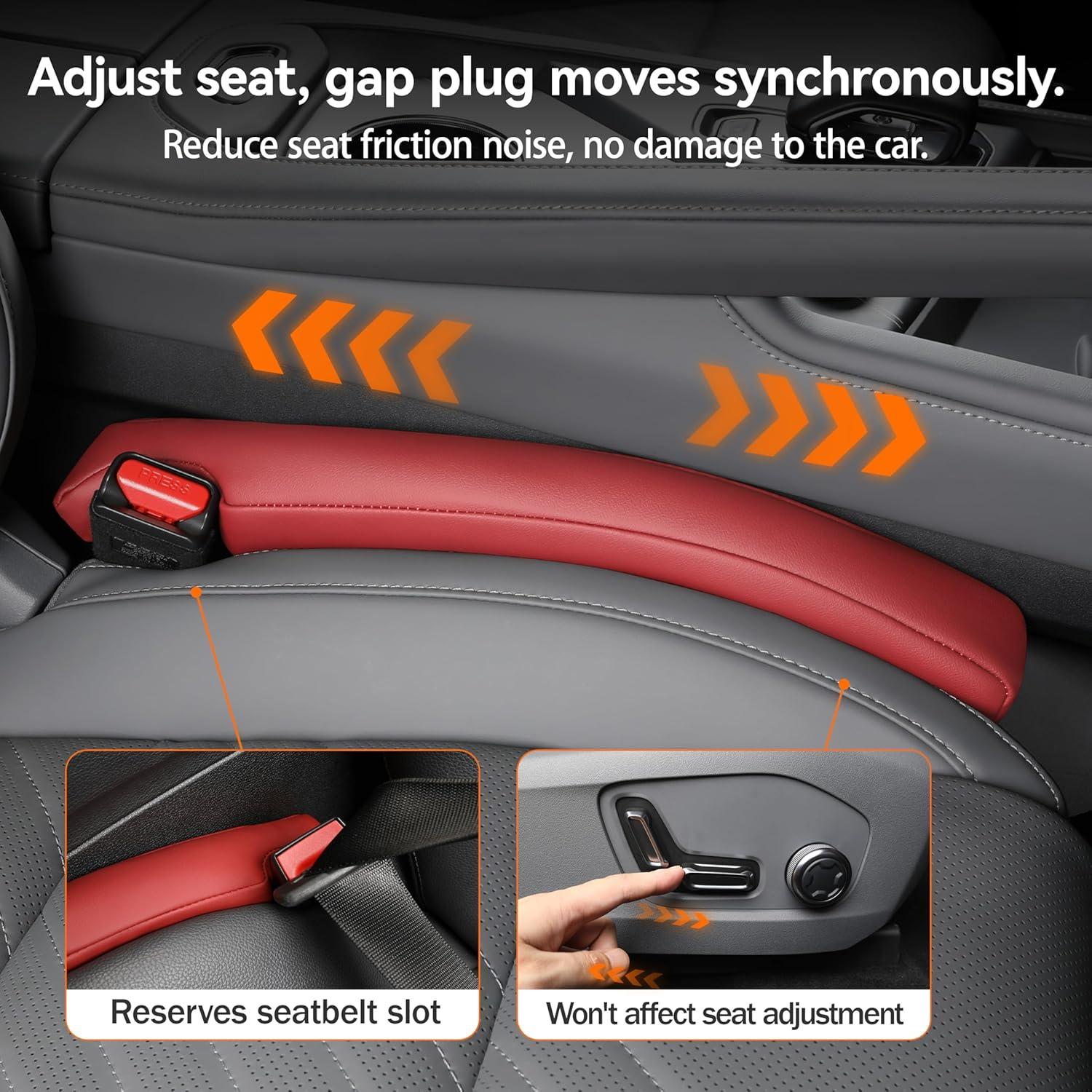 Relleno de Espacio para Asiento de Coche Lisheng Negro