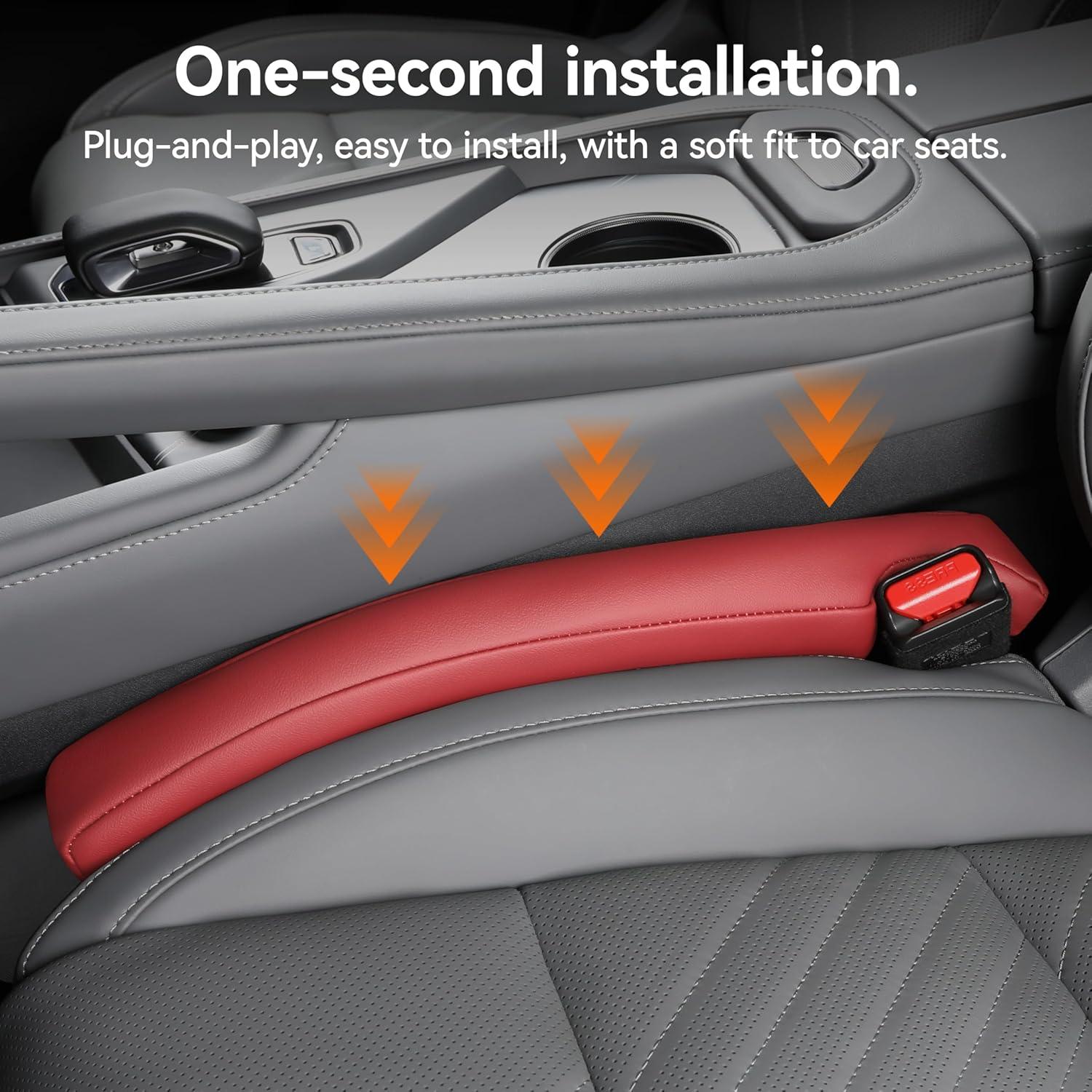 Relleno de Espacio para Asiento de Coche Lisheng Negro