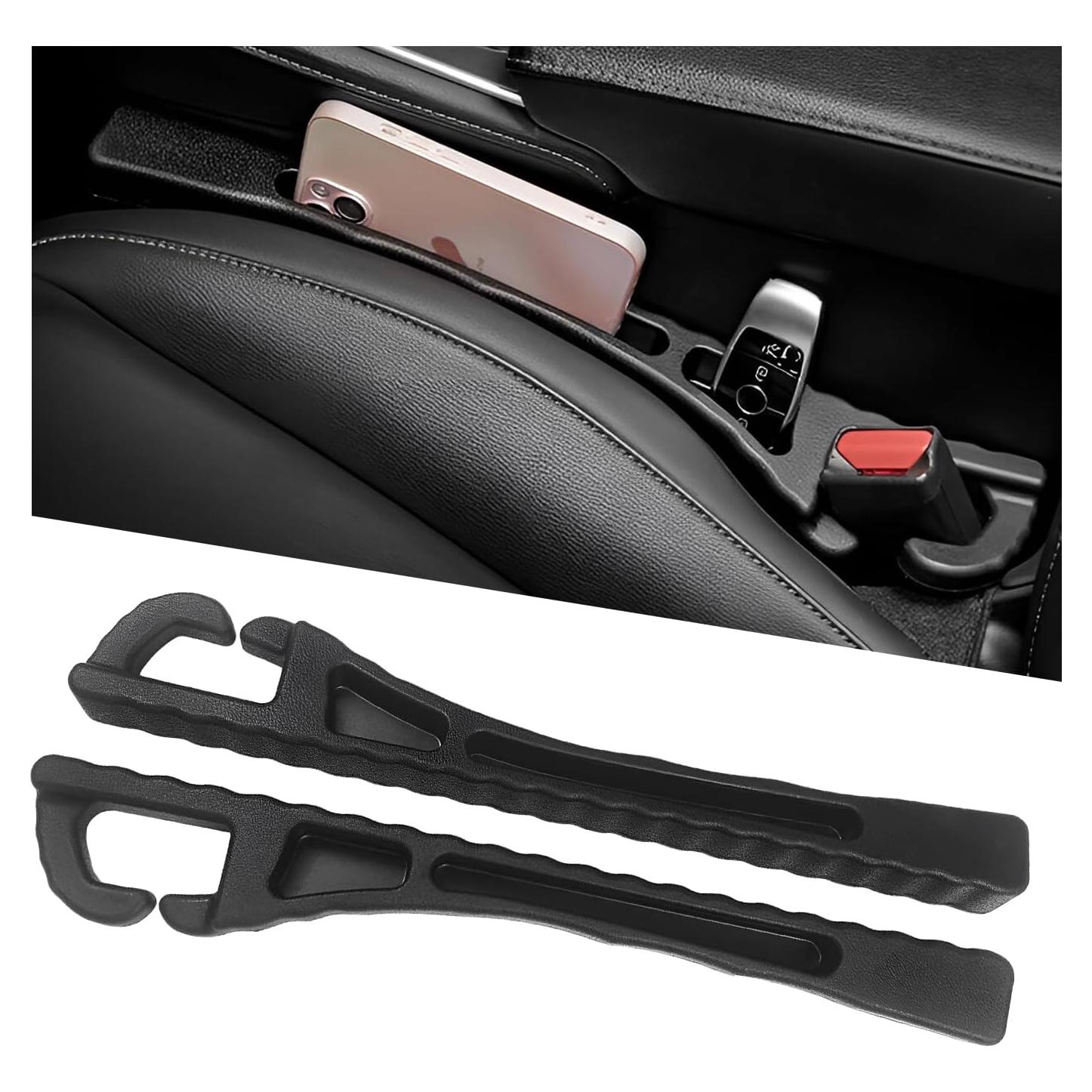 Relleno de Espacio entre Asiento de Coche NYTKL 2 PCS Negro