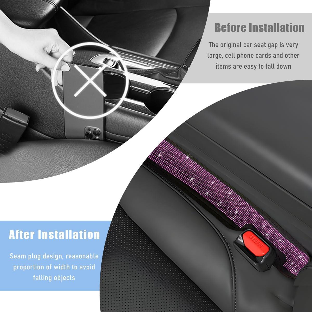 Relleno de Espacio entre Asientos de Coche ZNDAW Rosa 42.9x6.1cm