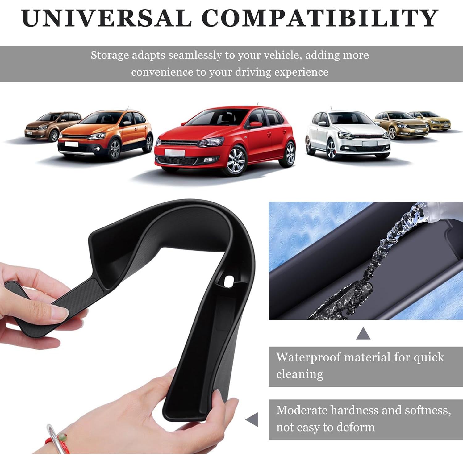 Organizador de Relleno Espacio Asientos Coche MUQIDA 2PCS USB