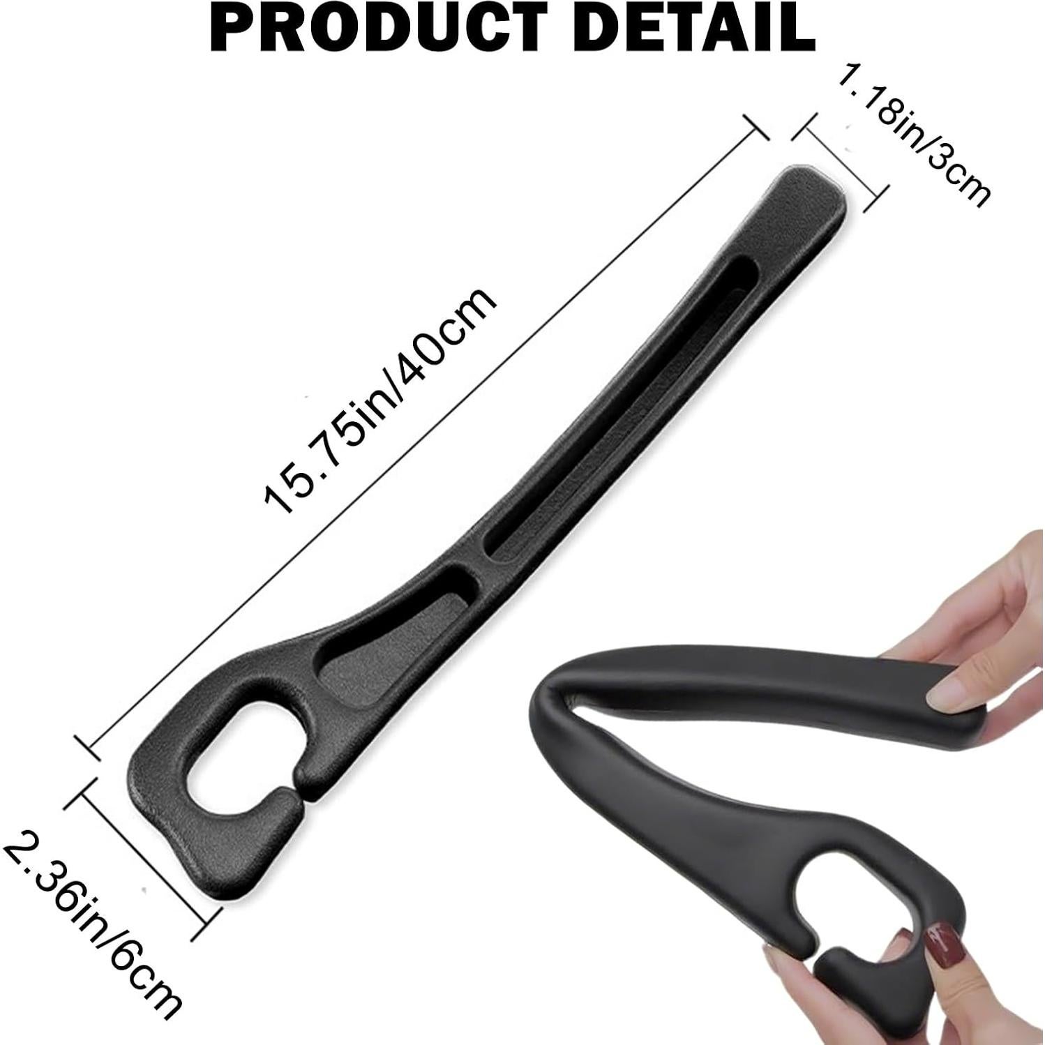 Relleno de Espacio de Asiento de Coche Z-oneMart 2 Piezas