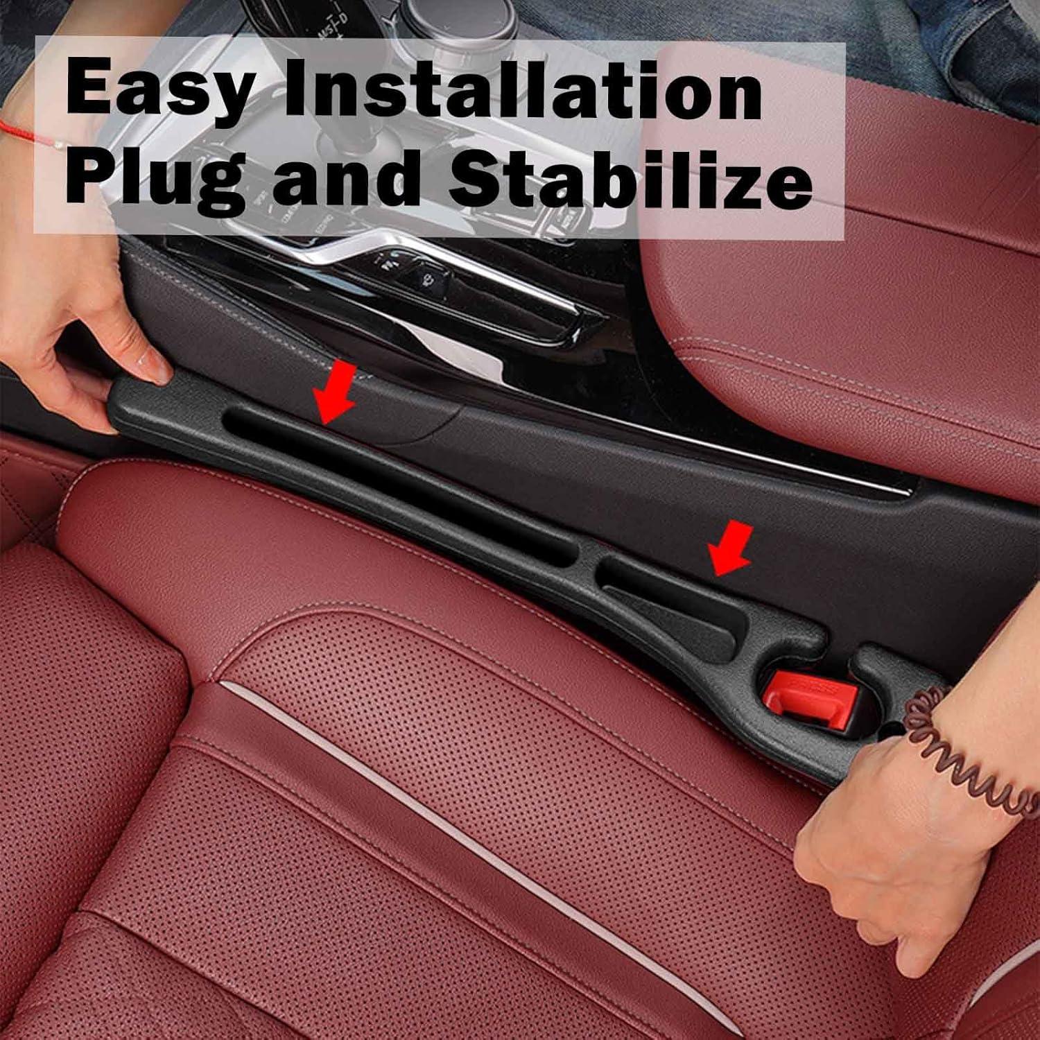 Relleno de Espacio de Asiento de Coche Z-oneMart 2 Piezas