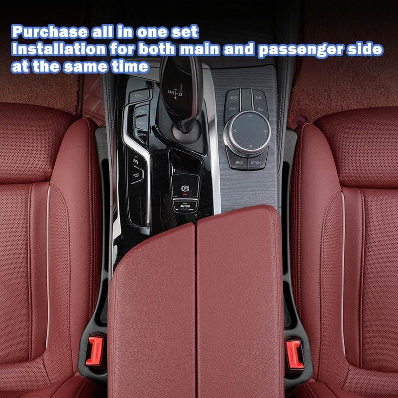 Relleno de Espacio de Asiento de Coche Z-oneMart 2 Piezas