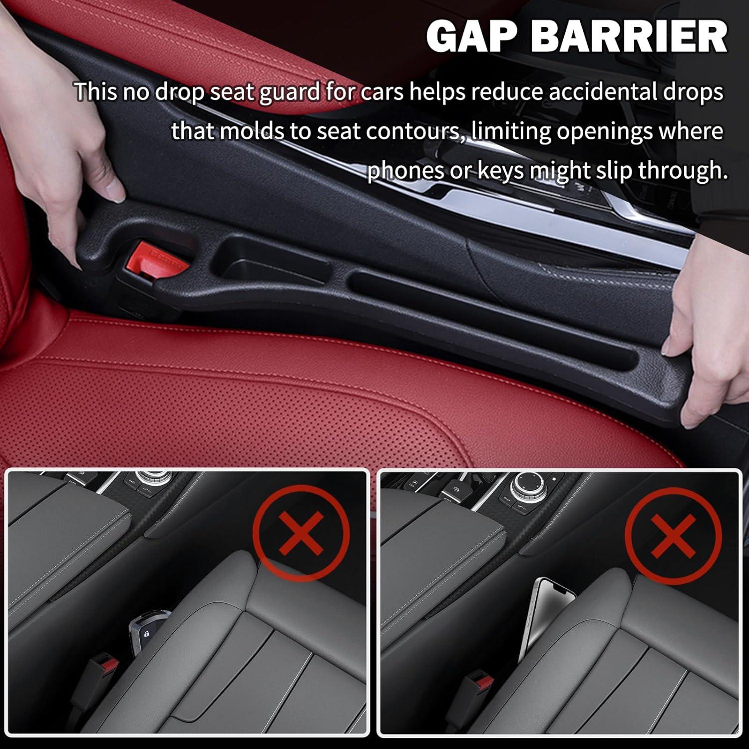 Relleno de Espacio para Asiento de Coche Carleef con Posavasos