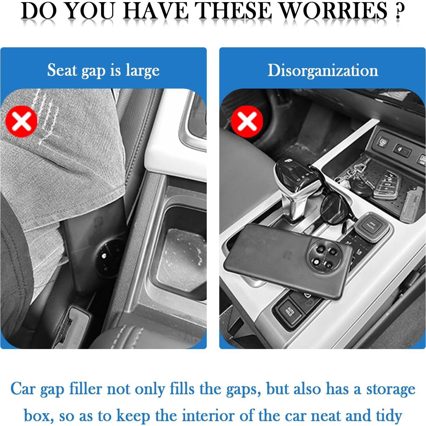 Organizador de Relleno Espacio Asientos Coche IHOTDER 27.2 cm