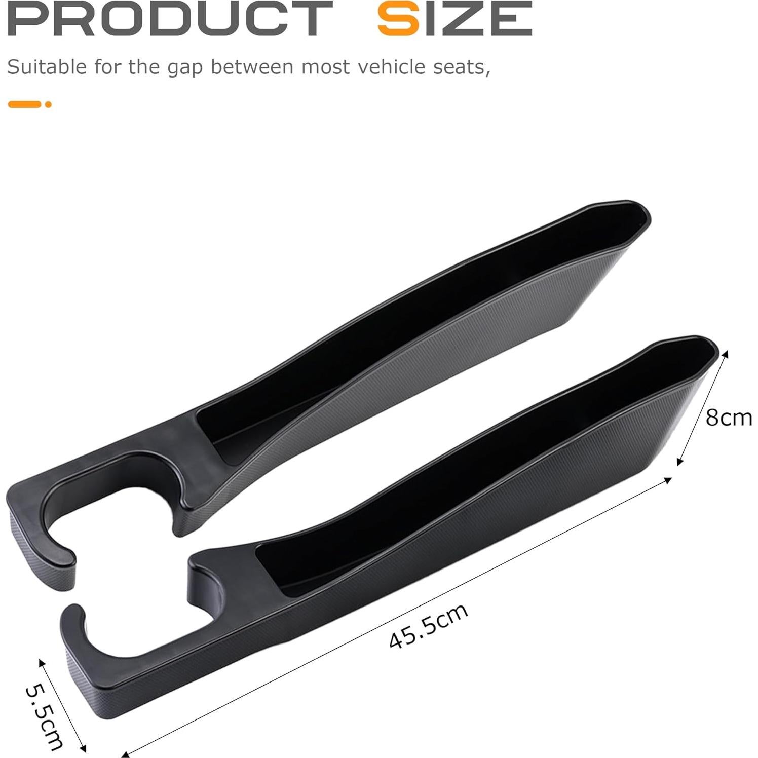 Relleno de Espacio entre Asientos de Coche SCUARI 42.5cm - 2 Piezas