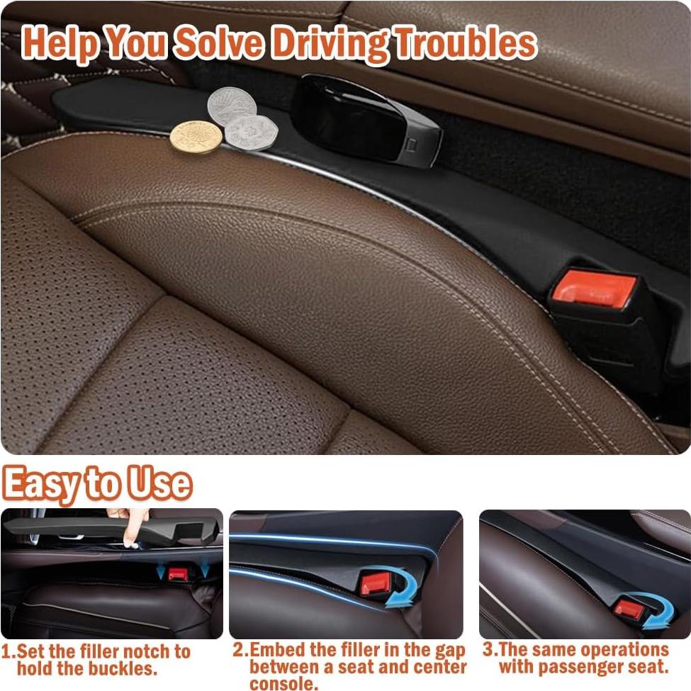 Relleno Universal para Espacio entre Asientos Ygapuzi - 2 Piezas