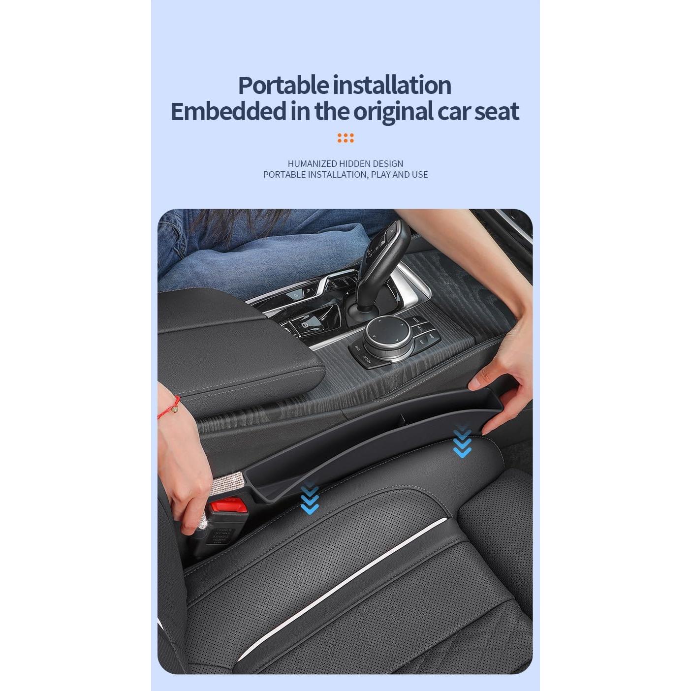 Relleno Espacio Asientos Auto SUV AXCUWS Rosa 2 - 2 Piezas