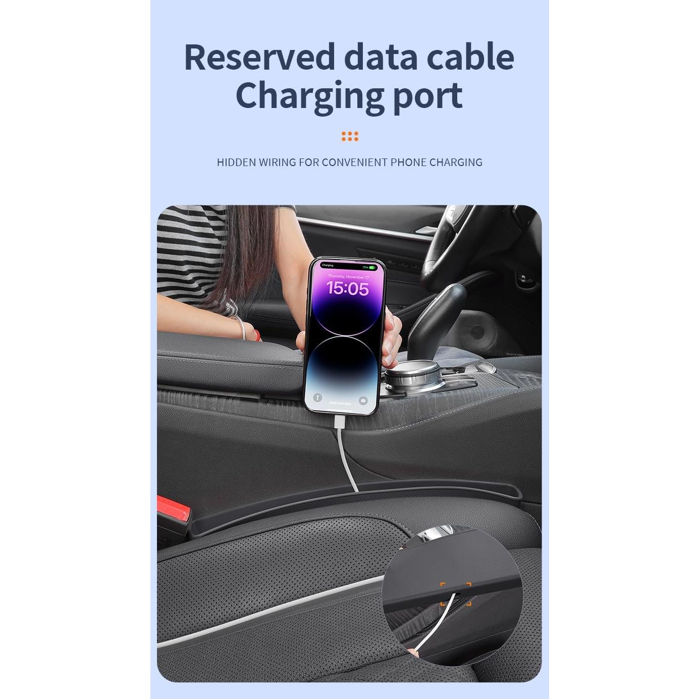 Relleno Espacio Asientos Auto SUV AXCUWS Rosa 2 - 2 Piezas