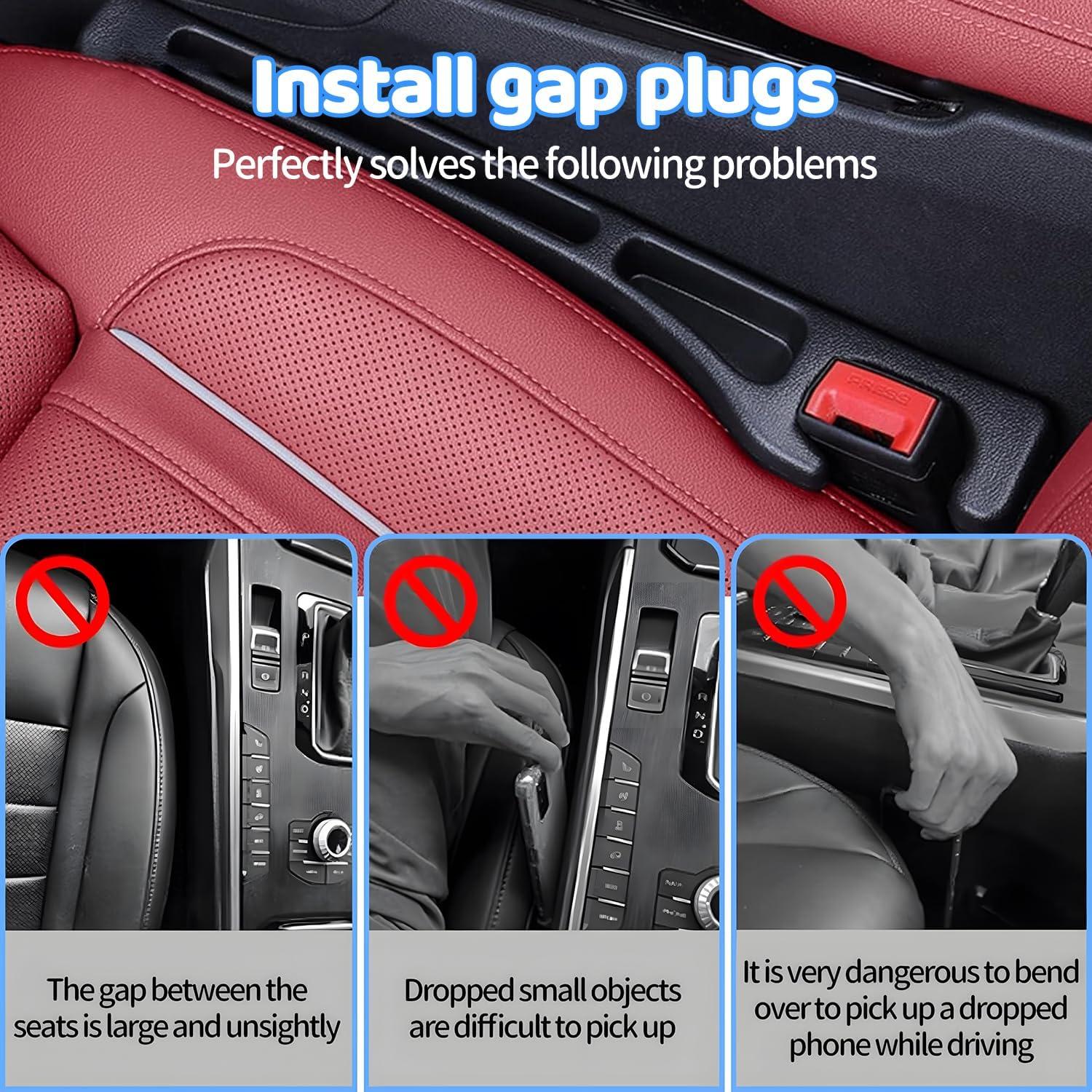 Organizador Rytinazzz para Espacio entre Asiento y Consola - 2 Piezas