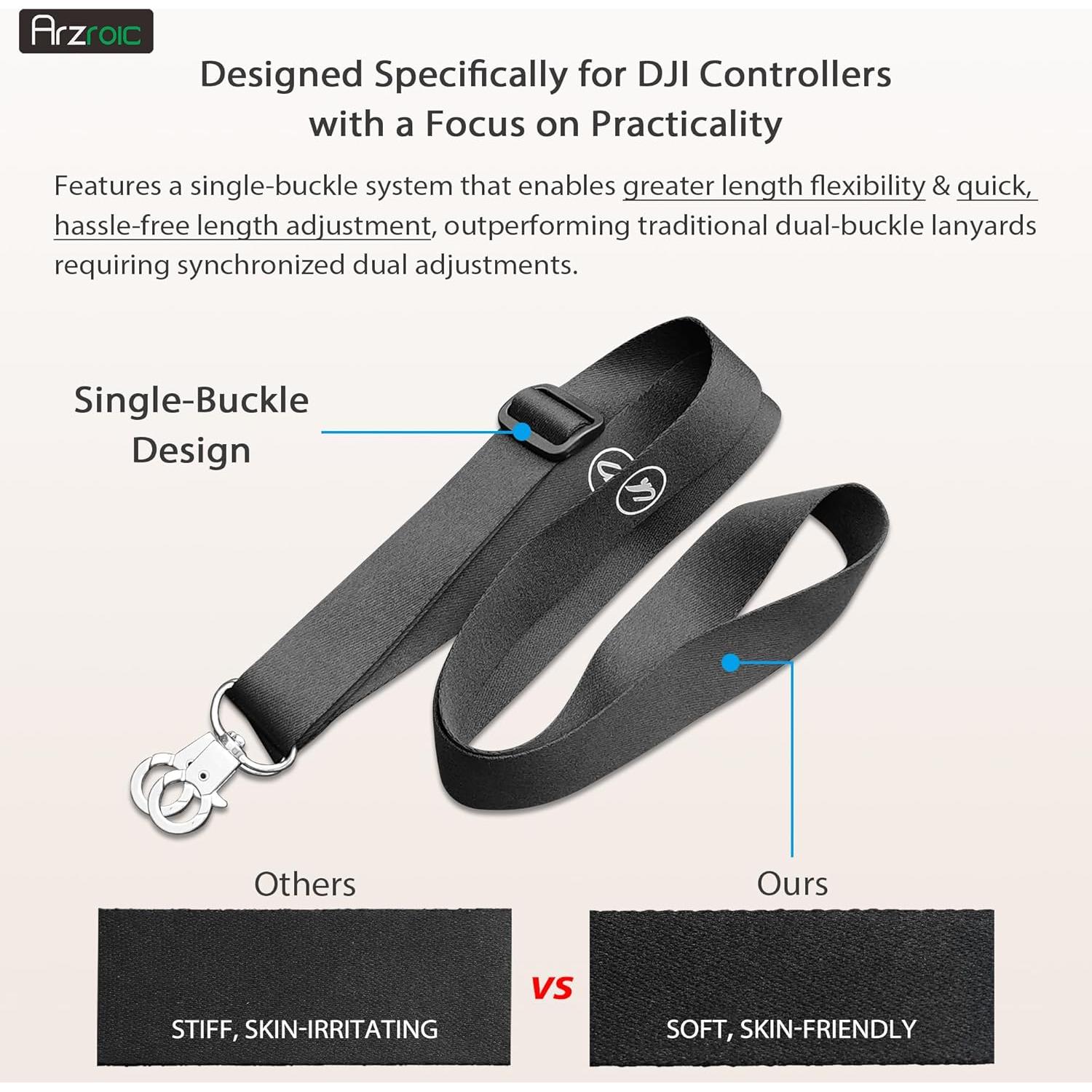 Correa de Cuello Arzroic para Controlador DJI RC y Mini 4 Pro