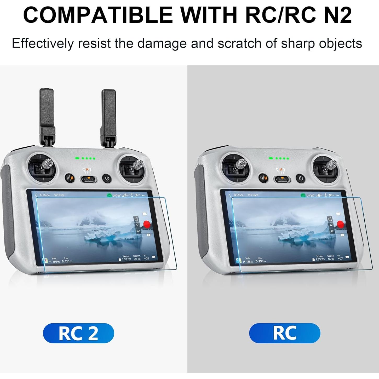 Protector de Pantalla de Vidrio Templado STARTRC para DJI Mini 4 Pro