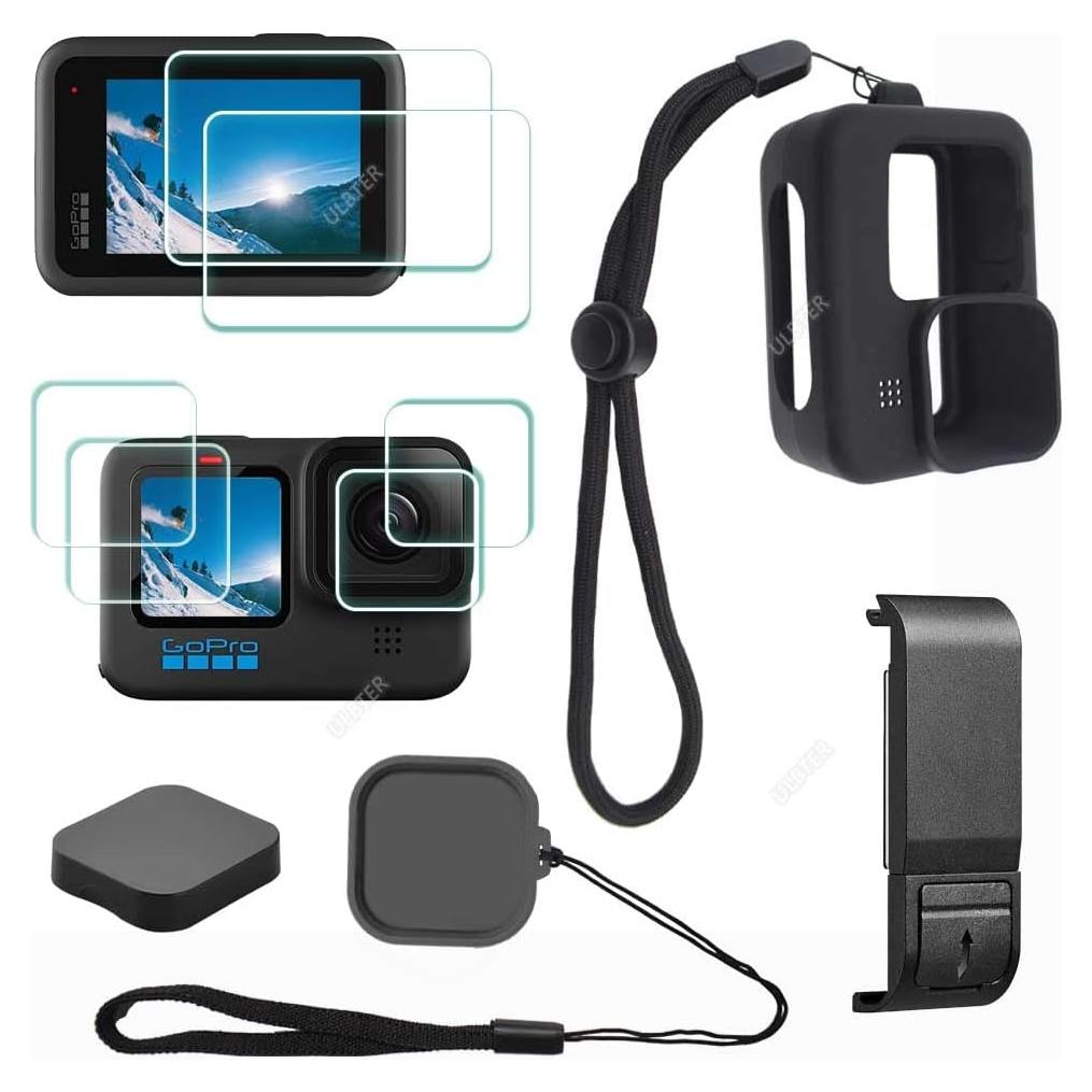 Accesorios ULBTER para GoPro Hero 12/11/10/9 - Protector y Funda