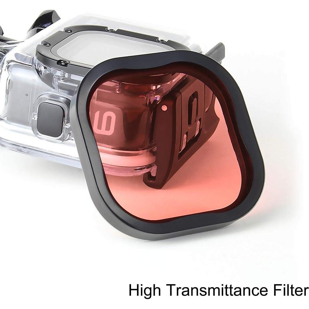 Filtro de Buceo SOONSUN 3-Pack para GoPro Hero 8-13 Black