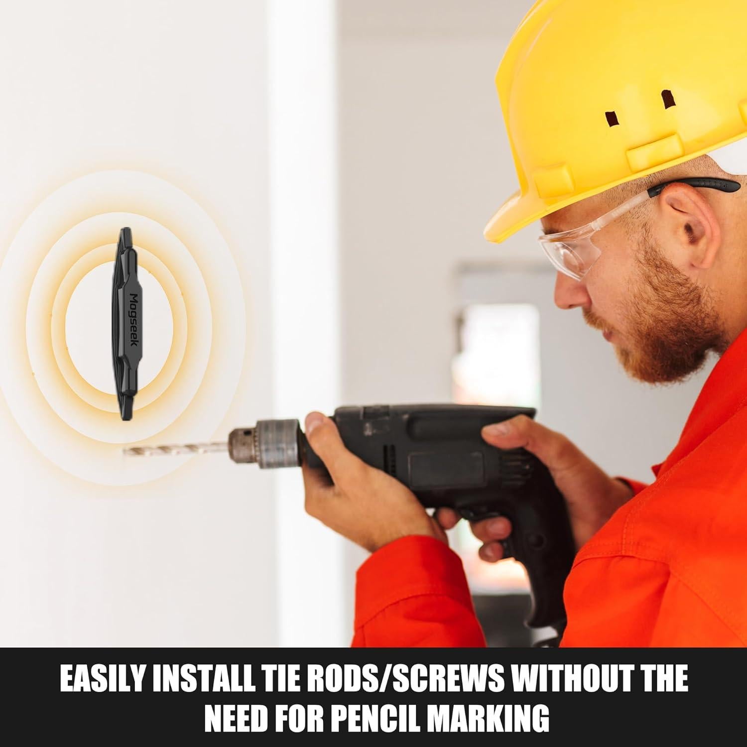 Localizador de Estudio Magnético Mogseek 2 Pcs Sin Baterías