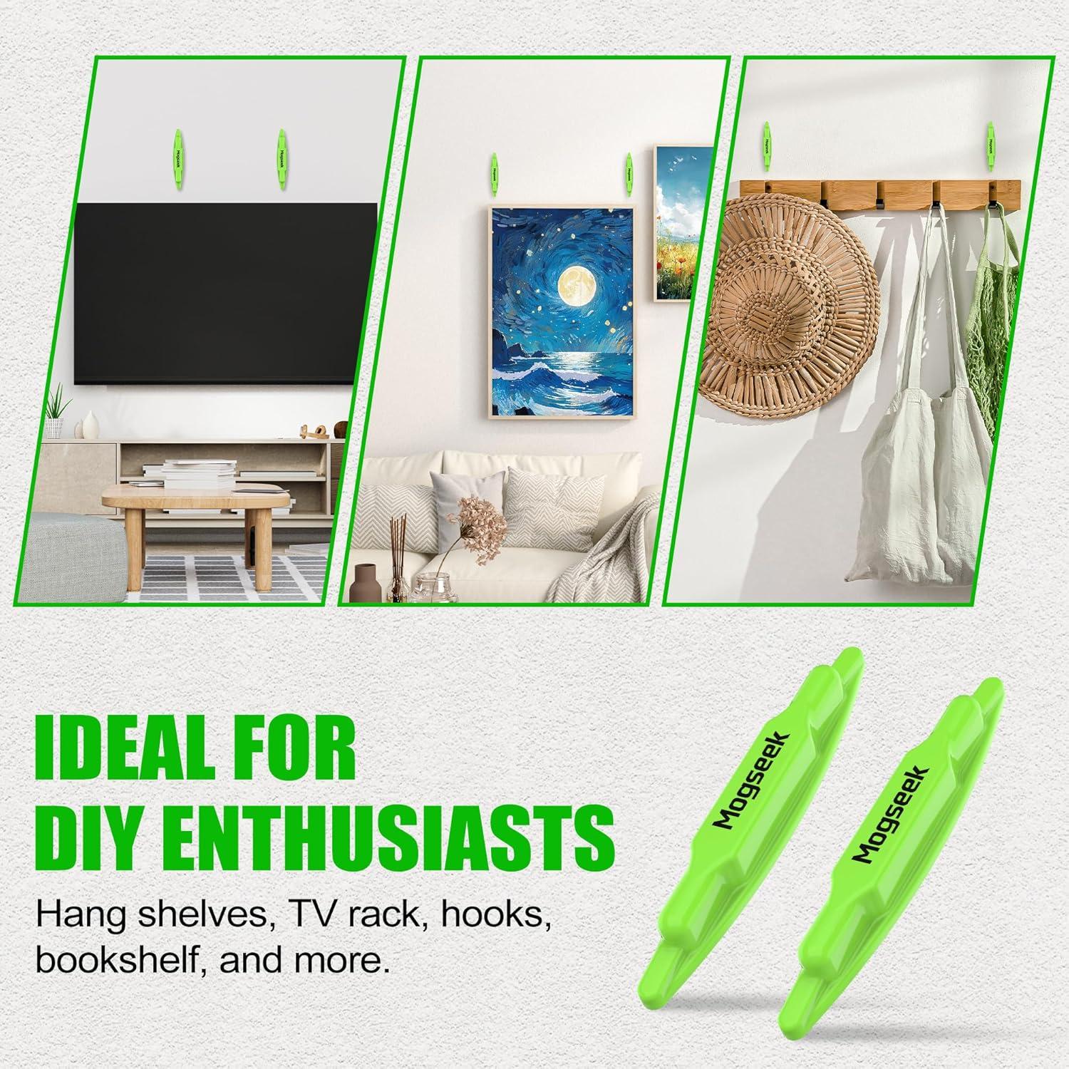 Localizador de Estudio Magnético Mogseek 2 Pcs Verde