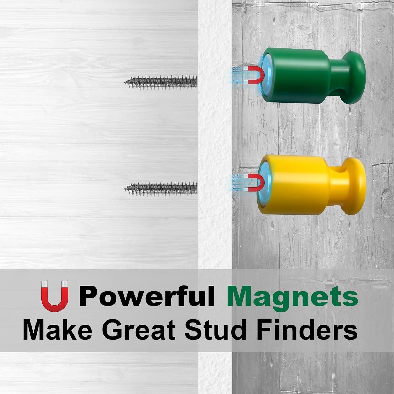 Buscador de Montantes Magnético BZBMGMO Sin Baterías - Juego de 3