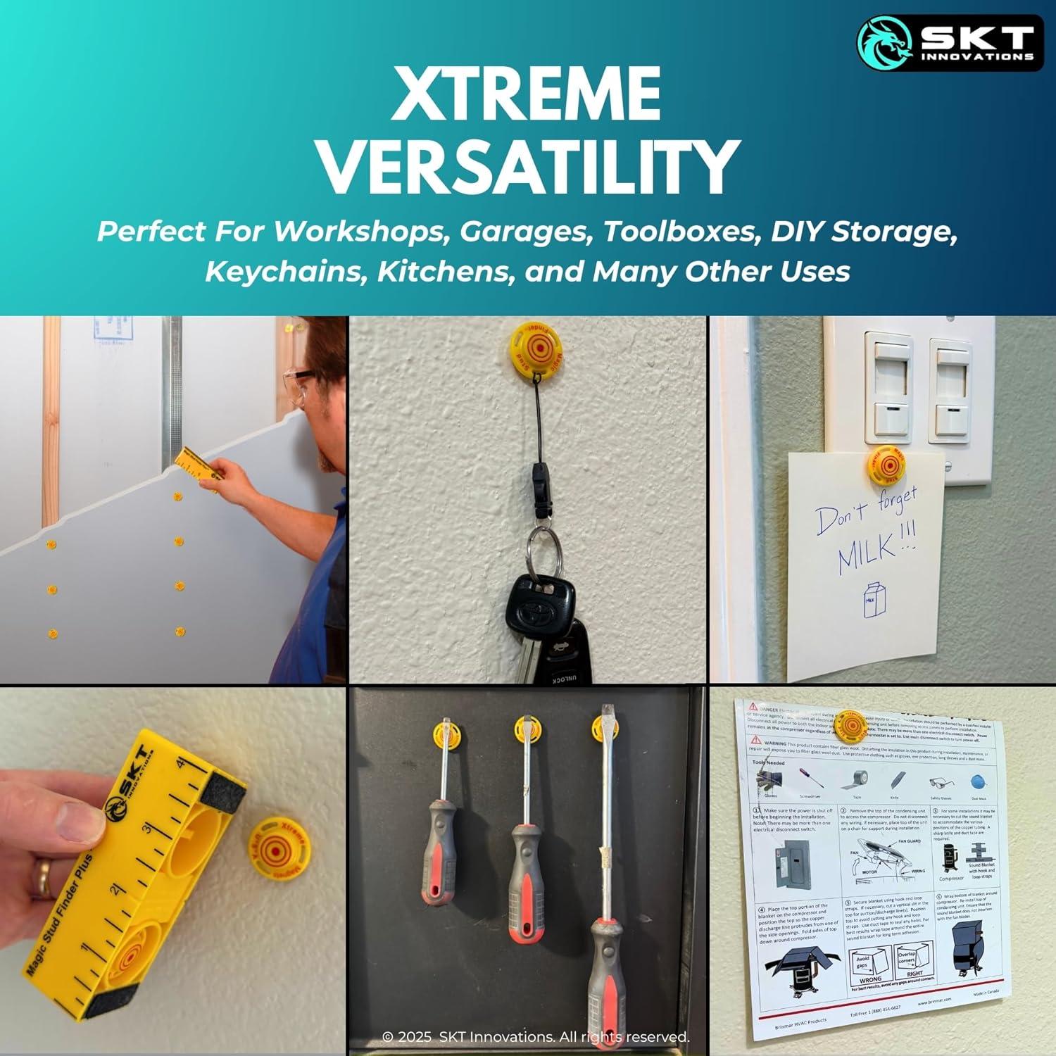 Juego de Imanes de Neodimio Xtreme Magnet - 5 Piezas, Resistente