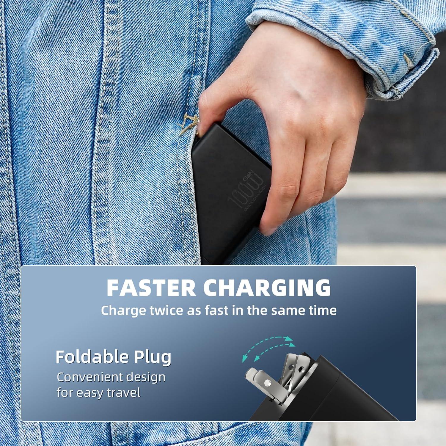 Cargador de Batería BRDRC 100W para Drone DJI y Dispositivos