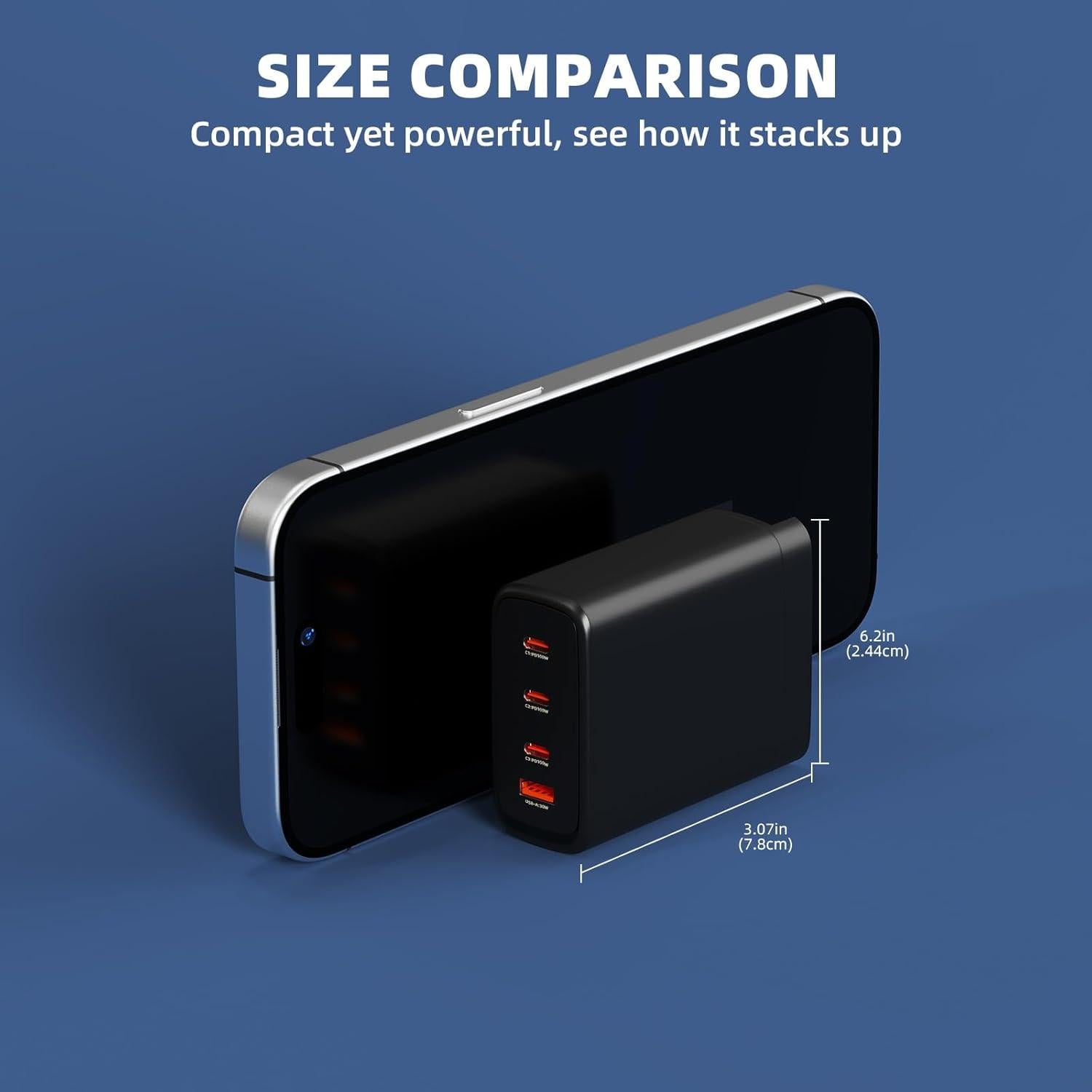 Cargador de Batería BRDRC 100W para Drone DJI y Dispositivos