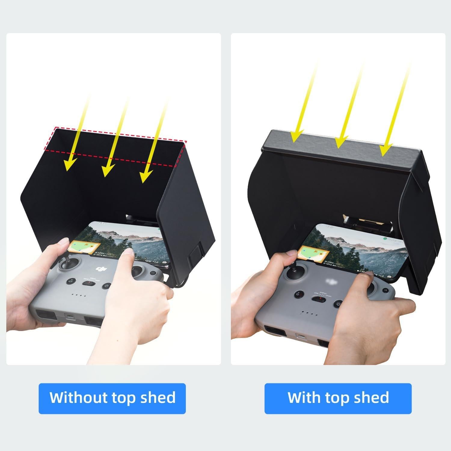 Capota Solar HeiyRC para Drones DJI Mini 2/3/4 Pro y AIR 3