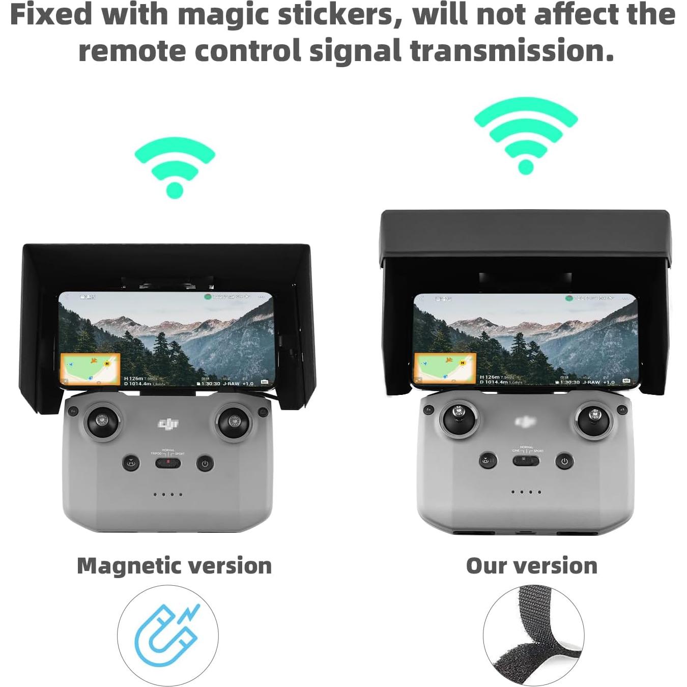 Capota Solar HeiyRC para Drones DJI Mini 2/3/4 Pro y AIR 3