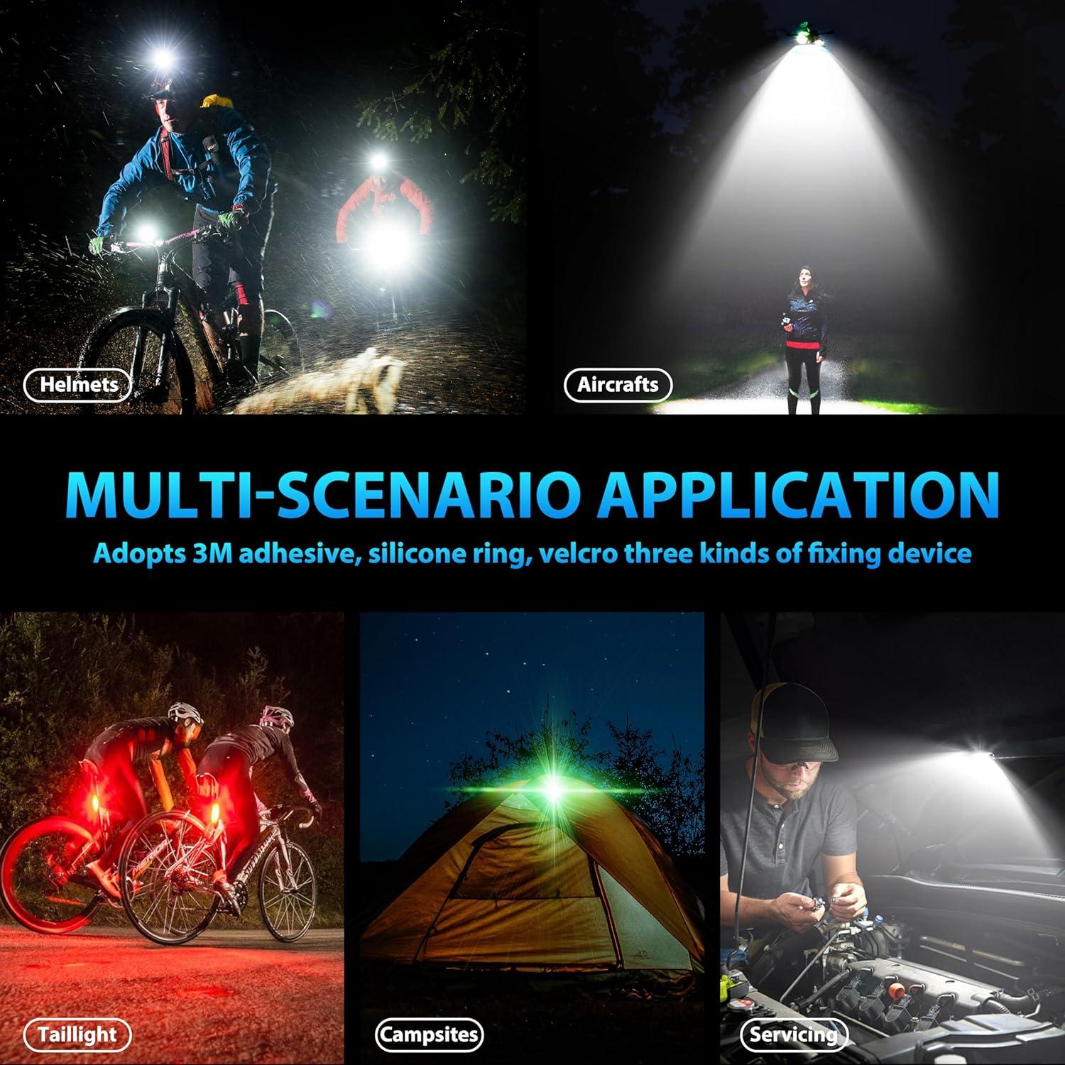 Luz Estroboscópica STARTRC PHOTO para Drones - 2 PCS, 5 Modos