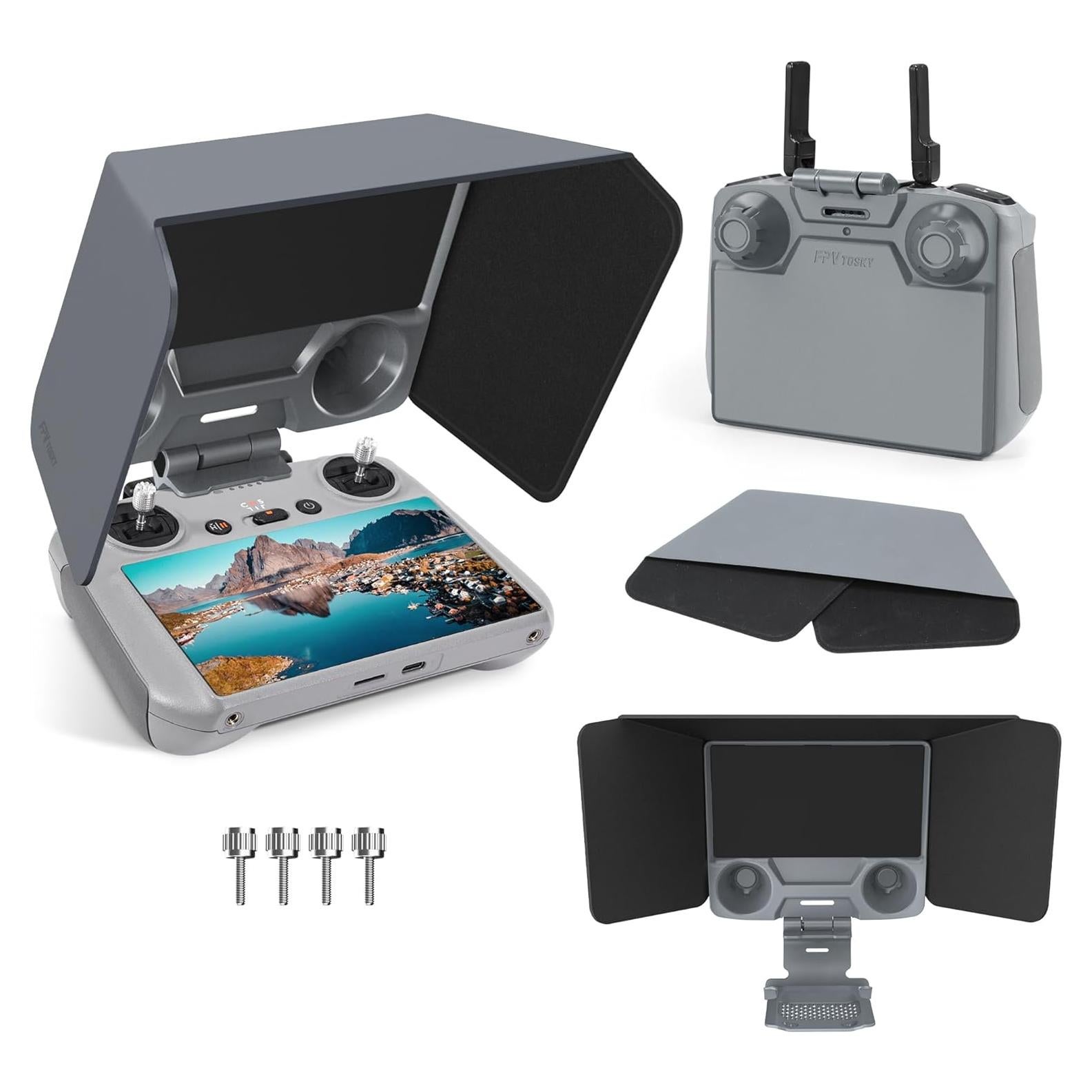 Cubierta Solar FPVtosky RC 2 para Controlador DJI Mini 4 Pro