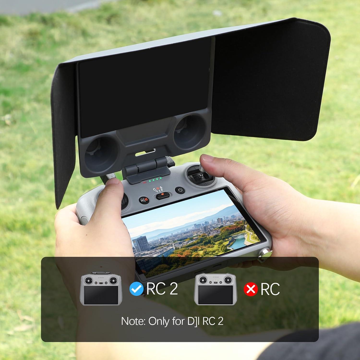 Cubierta Solar FPVtosky RC 2 para Controlador DJI Mini 4 Pro