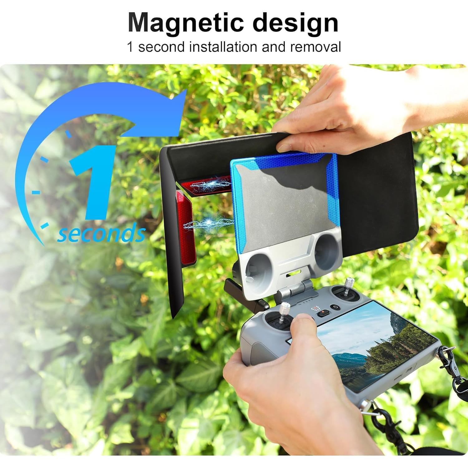 Cubierta Solar FPVtosky RC 2 para Controlador DJI Mini 4 Pro