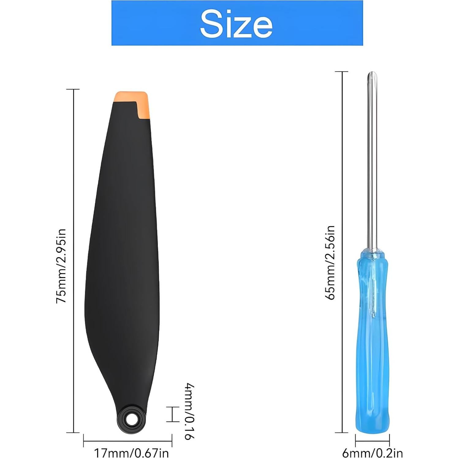 32 Hélices de Reemplazo Craznick para DJI Mini 3 Pro/4 Pro