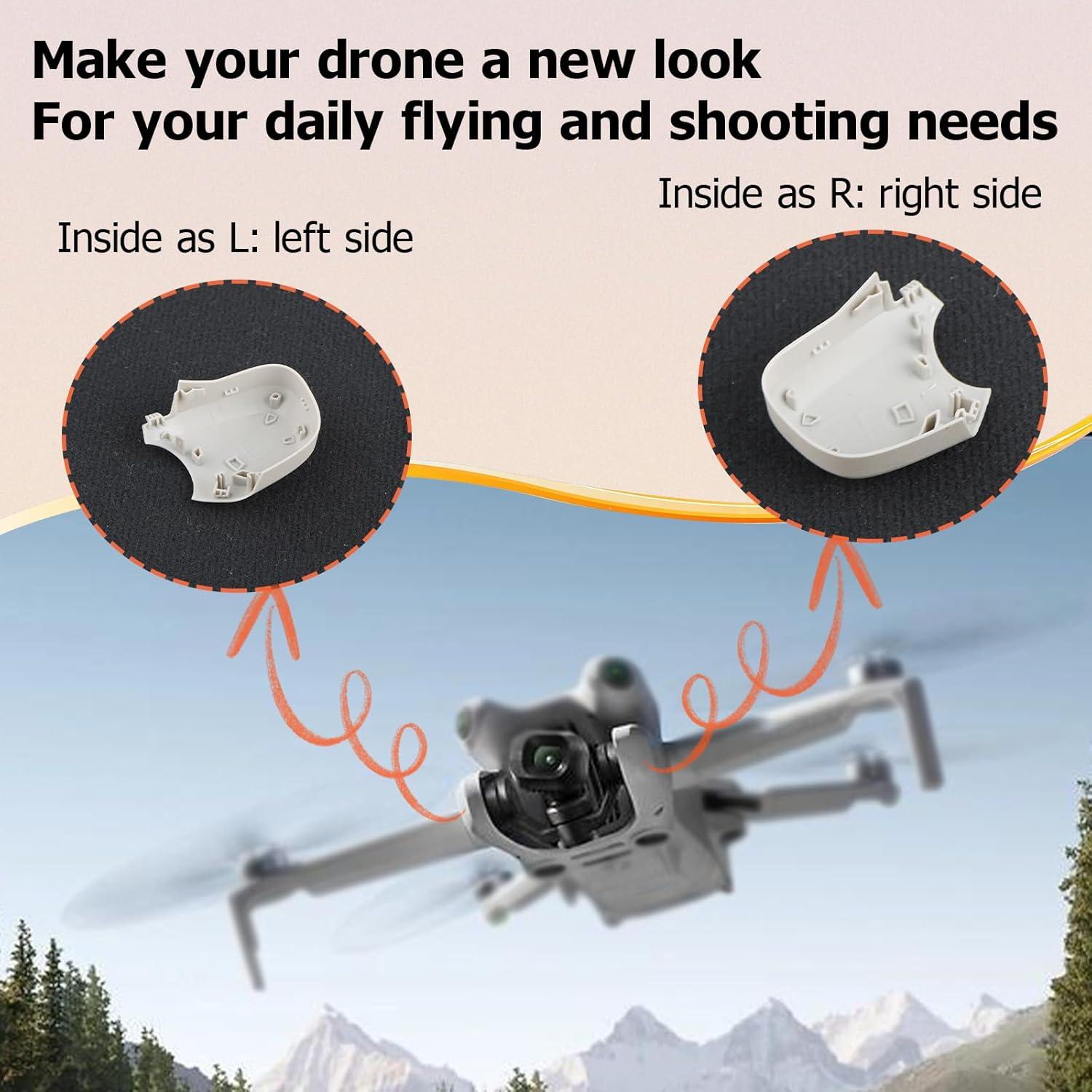 Cubiertas Laterales de Reemplazo DJI Mini 4 Pro con Herramientas