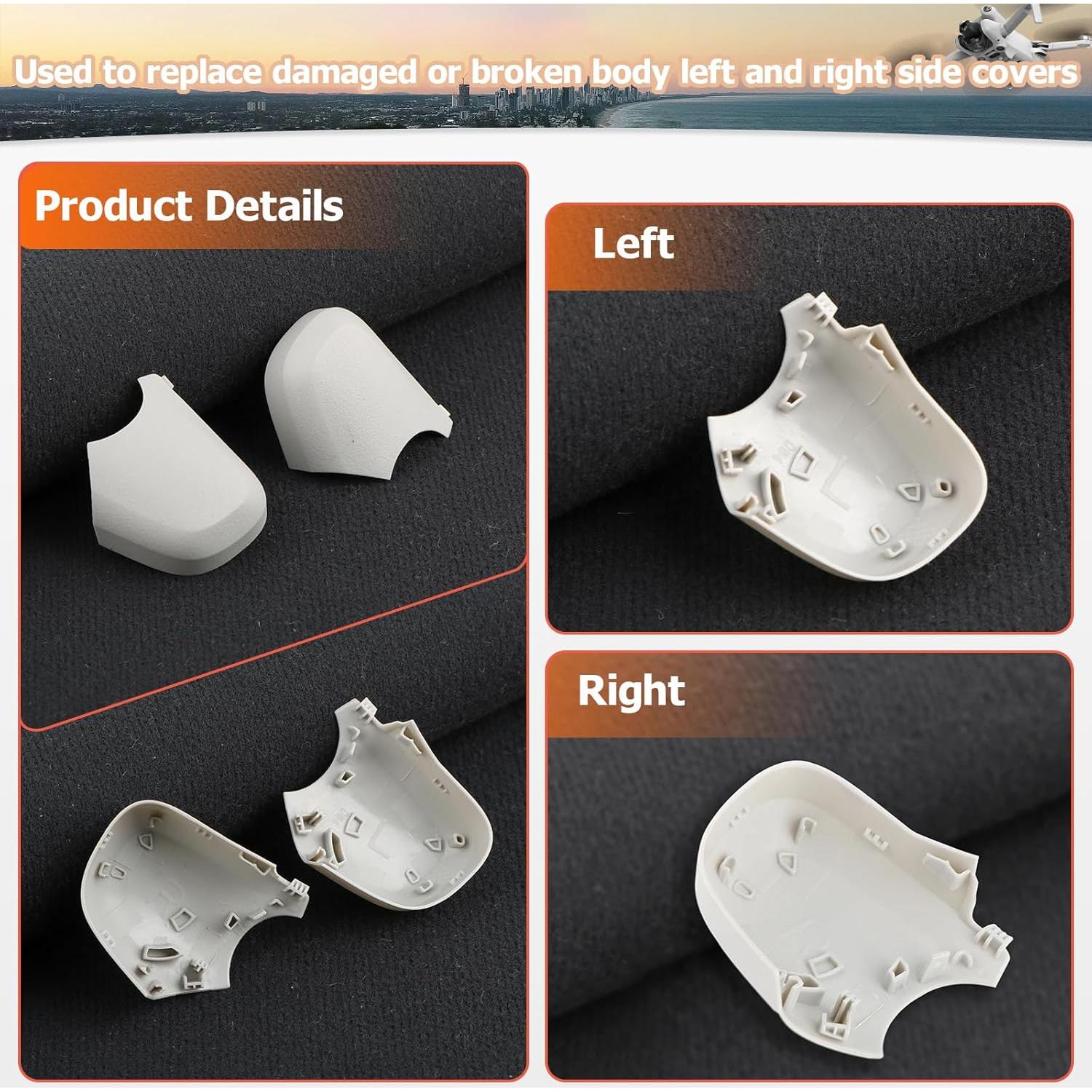 Cubiertas Laterales de Reemplazo DJI Mini 4 Pro con Herramientas
