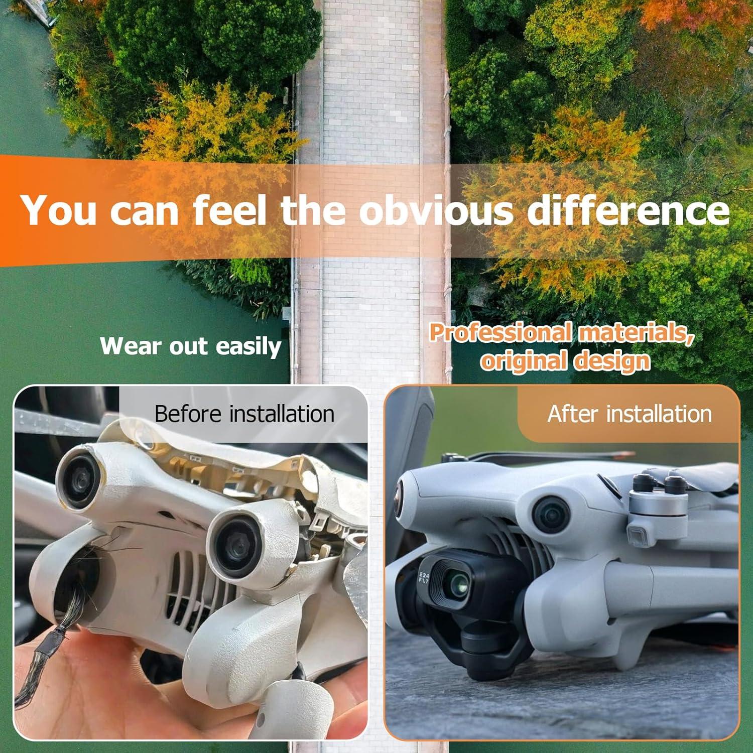 Cubiertas Laterales de Reemplazo DJI Mini 4 Pro con Herramientas