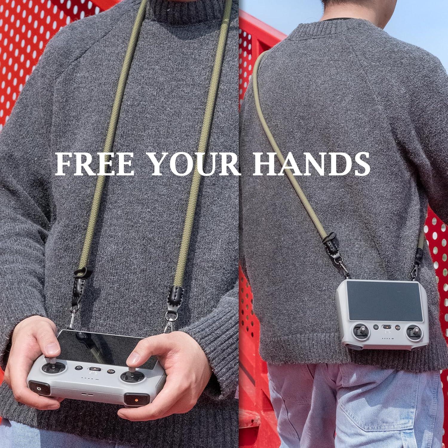 Cinta de Cuello VOVMOEYA para Controladores DJI RC/RC 2 - Verde