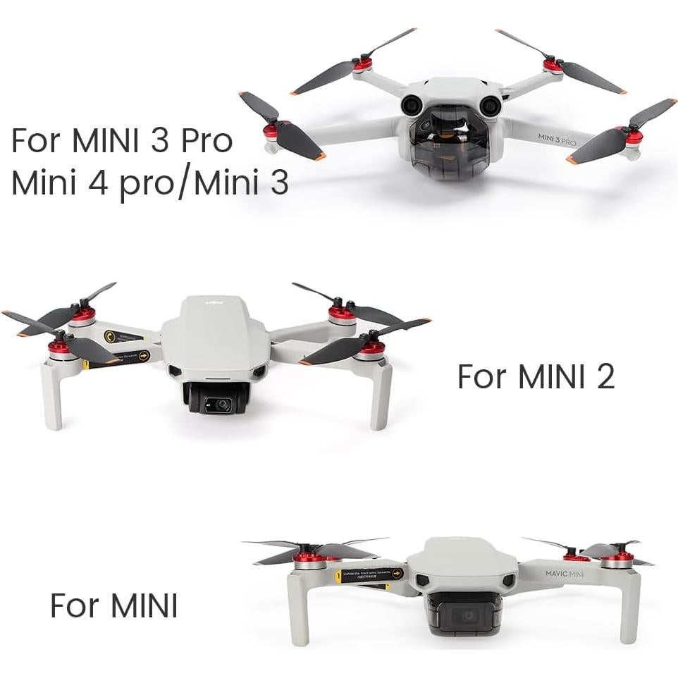 Tapa de Motor BEHORSE para DJI Mini 4 Pro/3/3 Pro/2/SE - Aluminio